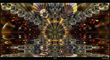 Load image into Gallery viewer, Scuti UV Psychedelic Fractal Tapestry
