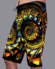 Load image into Gallery viewer, Cameleon UV psychedelic board shorts Cameleon UV psychedelic board shorts Crealab108
