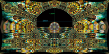 Load image into Gallery viewer, Visual Activation UV DJ Booth Tapestry 3/6Meters - 120/240 inches Visual Activation UV DJ Booth Tapestry 3/6Meters - 120/240 inches Crealab108
