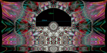 Load image into Gallery viewer, Winita UV DJ Booth Tapestry 3/6Meters - 120/240 inches Winita UV DJ Booth Tapestry 3/6Meters - 120/240 inches Crealab108
