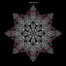 Load image into Gallery viewer, Winita UV Canopy Set A B C D - trippy psychedelic festival party decor
