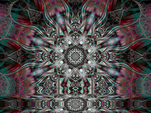 Load image into Gallery viewer, Winita UV Psychedelic Fractal Tapestry
