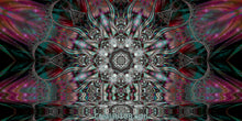 Load image into Gallery viewer, Winita UV Psychedelic Fractal Tapestry
