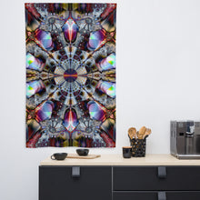 Load image into Gallery viewer, Other Dimension Tapestry - Psychedelic Sacred Geometry Trippy Fractal Mandala Wall Hanging Party Backdrop
