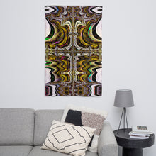 Load image into Gallery viewer, Changatrix Tapestry - Psychedelic Sacred Geometry Trippy Fractal Mandala Wall Hanging Party Backdrop
