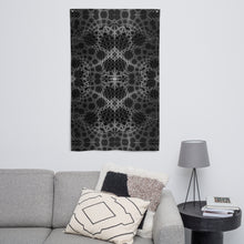 Load image into Gallery viewer, The Grid - Tapestry - Psychedelic Sacred Geometry Trippy Fractal Mandala Wall Hanging Party Backdrop
