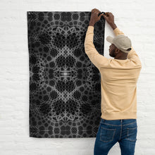 Charger l&#39;image dans la galerie, The Grid - Tapestry - Psychedelic Sacred Geometry Trippy Fractal Mandala Wall Hanging Party Backdrop
