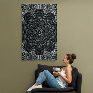 Tribal Tapestry - Psychedelic Sacred Geometry Trippy Fractal Mandala Wall Hanging Party Backdrop
