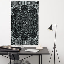 Charger l&#39;image dans la galerie, Tribal Tapestry - Psychedelic Sacred Geometry Trippy Fractal Mandala Wall Hanging Party Backdrop

