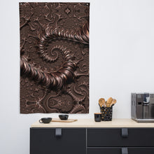 Charger l&#39;image dans la galerie, The Dark Tapestry - Psychedelic Trippy Fractal Wall Hanging Party Backdrop
