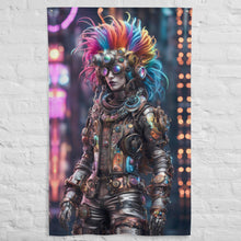 Load image into Gallery viewer, Rainbow Rider Tapestry - Wall Hanging Party Backdrop
