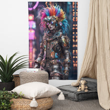 Load image into Gallery viewer, Rainbow Rider Tapestry - Wall Hanging Party Backdrop
