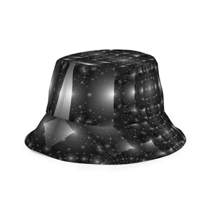Mad Max/Spheral - Reversible bucket hat psychedelic fractal mandala