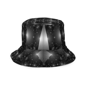 Mad Max/Spheral - Reversible bucket hat psychedelic fractal mandala