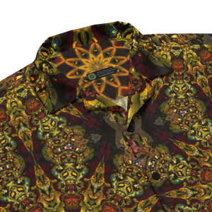 Psychedelic trippy party shirts by Crealab108 Koh Pha-Ngan fractal and sacred geometry visual artwork