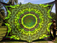 Load image into Gallery viewer, Sawadee Life UV Psychedelic Fractal &amp; Sacred Geometry Flower of Life - Crealab108
