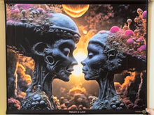 Load image into Gallery viewer, Crealab108 Horizontal Tapestry 70/80cm - 26/31.5inches pockets up/down finishing Nature in Love UV Tapestry Nature in Love UV Tapestry
