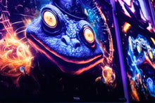 Load image into Gallery viewer, Crealab108 Horizontal Tapestry Hola UV Tapestry Trippy Froggy Hola UV Tapestry Trippy Froggy
