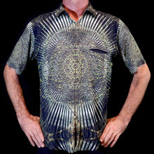 Load image into Gallery viewer, Crealab108 Men Shirts Silvery Men Shirts Silvery Men Shirts
