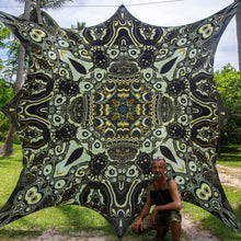 Load image into Gallery viewer, Antika Psychedelic Fractal Mandala UV Tapestry - Crealab108
