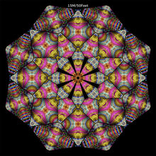 Load image into Gallery viewer, Crealab108 UV Canopy Canopy A B C D set 15M Experimental Area UV Canopy Set A B C D - trippy psychedelic festival party decor Experimental Area UV Canopy Set A B C D - trippy psychedelic festival party decor
