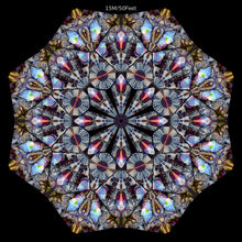 Load image into Gallery viewer, Crealab108 UV Canopy Canopy A B C D set 15M Over dimension UV Canopy Set A B C D - trippy psychedelic festival party decor Over dimension UV Canopy Set A B C D - trippy psychedelic festival party decor
