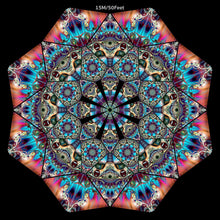 Load image into Gallery viewer, Crealab108 UV Canopy Canopy A B C D set 15M Unison UV Canopy Set A B C D - trippy psychedelic festival party decor Unison UV Canopy Set A B C D - trippy psychedelic festival party decor
