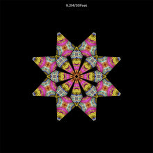 Load image into Gallery viewer, Crealab108 UV Canopy Canopy A B set 9.2M Experimental Area UV Canopy Set A B C D - trippy psychedelic festival party decor Experimental Area UV Canopy Set A B C D - trippy psychedelic festival party decor
