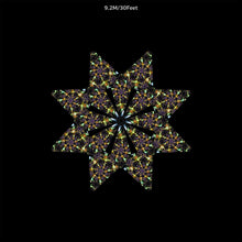 Load image into Gallery viewer, Crealab108 UV Canopy Canopy A B set 9.2M Galactica UV Canopy Set A B C D - trippy psychedelic festival party decor Galactica UV Canopy Set A B C D - trippy psychedelic festival party decor
