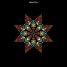 Load image into Gallery viewer, Crealab108 UV Canopy Canopy A B set 9.2M Symbiosis UV Canopy Set A B C D - trippy psychedelic festival party decor Symbiosis UV Canopy Set A B C D - trippy psychedelic festival party decor
