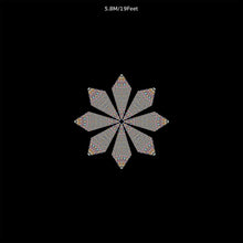 Load image into Gallery viewer, Crealab108 UV Canopy Canopy A set 5.8M Flicker UV Canopy Set A B C D - trippy psychedelic festival party decor Flicker UV Canopy Set A B C D - trippy psychedelic festival party decor
