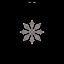 Load image into Gallery viewer, Crealab108 UV Canopy Canopy A set 5.8M Flicker UV Canopy Set A B C D - trippy psychedelic festival party decor Flicker UV Canopy Set A B C D - trippy psychedelic festival party decor
