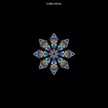 Load image into Gallery viewer, Crealab108 UV Canopy Canopy A set 5.8M Unison UV Canopy Set A B C D - trippy psychedelic festival party decor Unison UV Canopy Set A B C D - trippy psychedelic festival party decor
