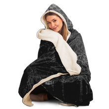 Load image into Gallery viewer, The Grid Hooded Blanket - AOP
