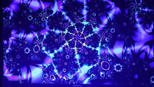 Load and play video in Gallery viewer, Galactica UV Psychedelic Fractal Tapestry
