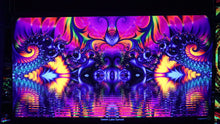 Load and play video in Gallery viewer, Sweet Lake Sunset Psychedelic Fractal UV Tapestry
