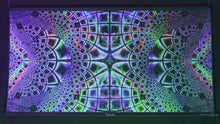 Load and play video in Gallery viewer, Torus UV Trippy Psychedelic Fractal Tapestry
