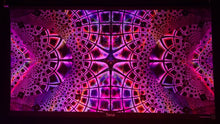 Load and play video in Gallery viewer, Torus UV Trippy Psychedelic Fractal Tapestry
