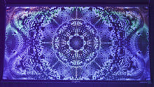 Load and play video in Gallery viewer, Organic UV Psychedelic Fractal Tapestry

