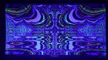 Load and play video in Gallery viewer, Changatrix UV Psychedelic Fractal Tapestry
