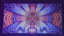 Load and play video in Gallery viewer, Bubble Ruptor UV Psychedelic Fractal Tapestry
