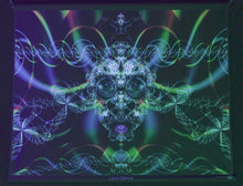 Load and play video in Gallery viewer, Let's Dance UV Psychedelic Fractal Tapestry
