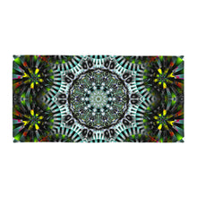 Charger l&#39;image dans la galerie, Nova Towel - Trippy Fractal Geometric Mandala
