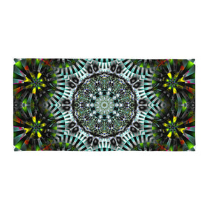 Nova Towel - Trippy Fractal Geometric Mandala