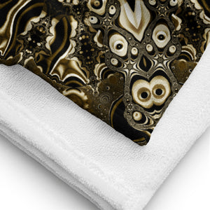 Antika Towel -  Trippy Fractal Geometric Mandala