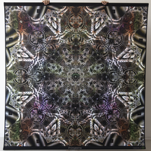 Load image into Gallery viewer, Primaterra Psychedelic Fractal UV Tapestry
