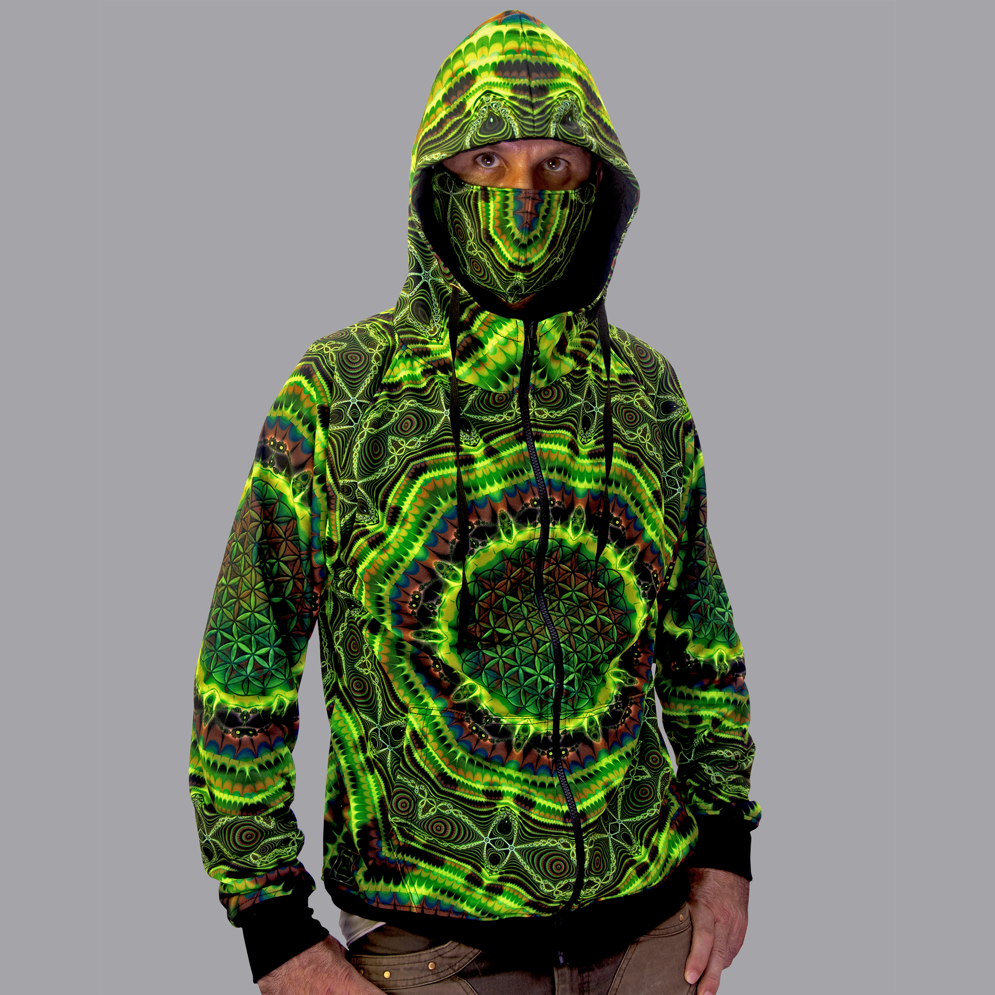 Sawadee Life UV Psychedelic Hoodie