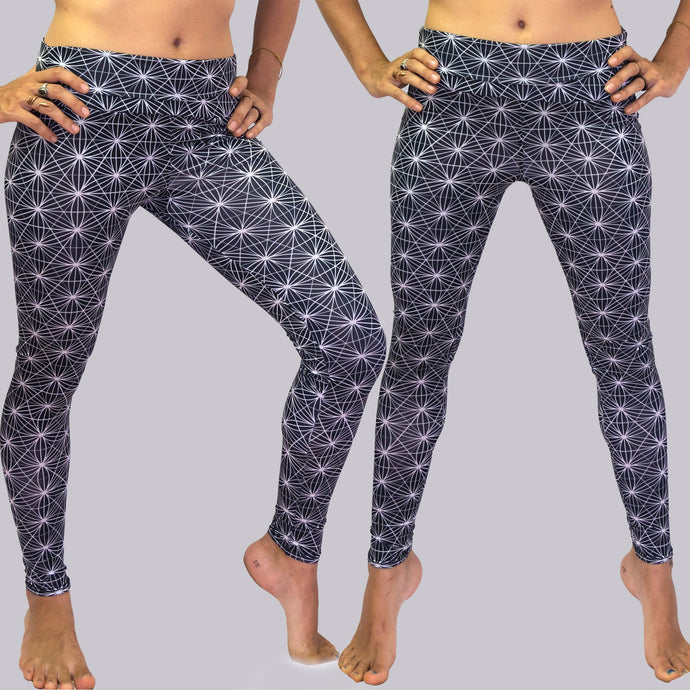 The Seed Psychedelic UV Leggings - Crealab108