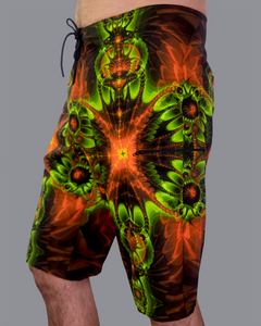 Reptilian UV board shorts - Crealab108