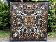Load image into Gallery viewer, Antika Psychedelic Fractal Mandala UV Tapestry - Crealab108
